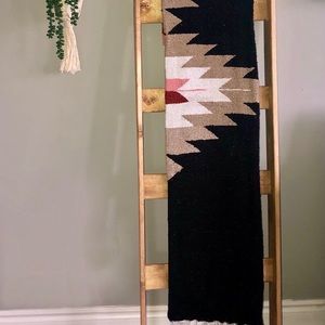 Handwoven boho blanket
